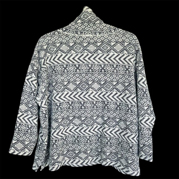 Chaps Ralph Lauren Cowl Neck Pullover Size 3X Aztec Southwestern Artsy Boho - Picture 3 of 5